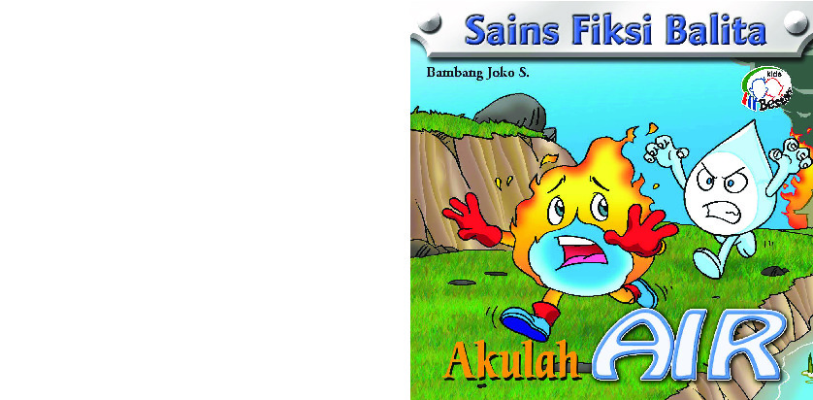 Sampul buku Akulah Air