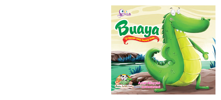 Sampul buku Buaya Si Seram yang ...