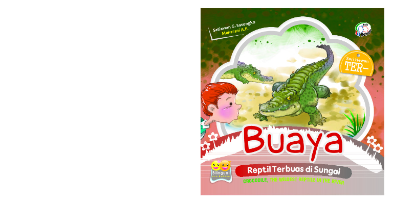 Sampul buku Buaya Reptil Terbuas...