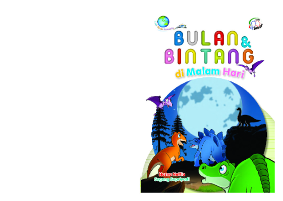 Sampul buku Bulan dan Bintang di...