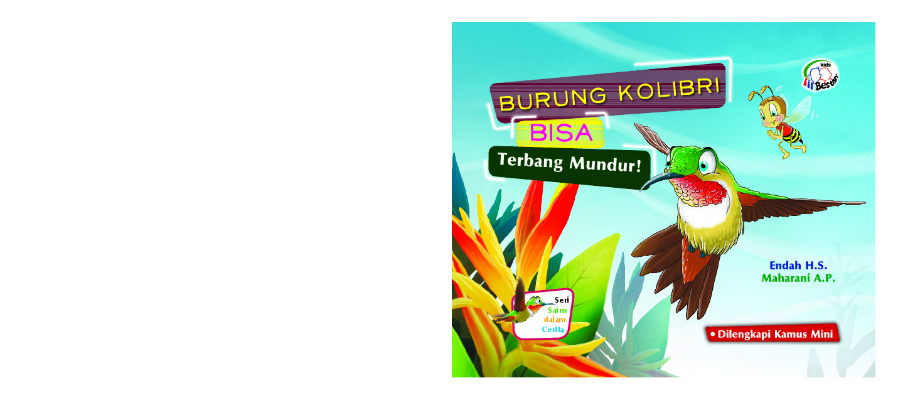 Sampul buku Burung Kolibri Bisa ...