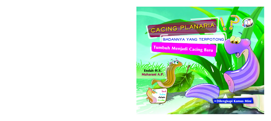 Sampul buku Cacing Planaria Bada...