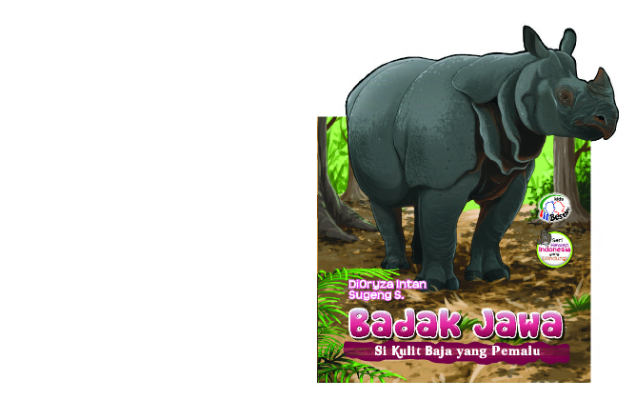 Sampul buku Badak Jawa