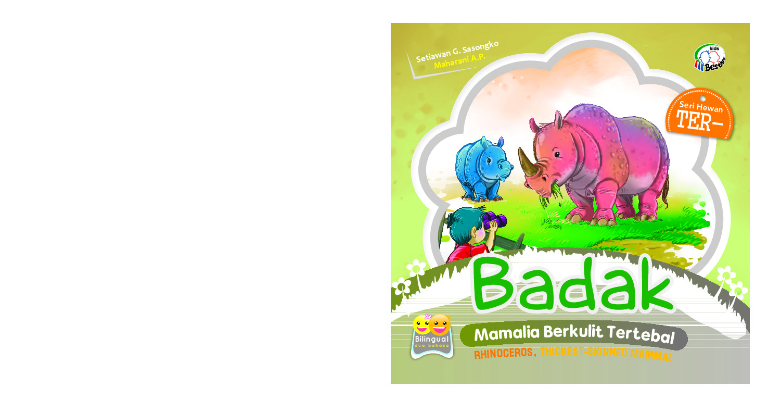 Sampul buku Badak Mamalia Berkul...