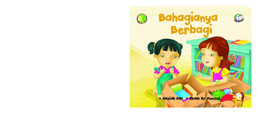 Sampul buku Bahagianya Berbagi
