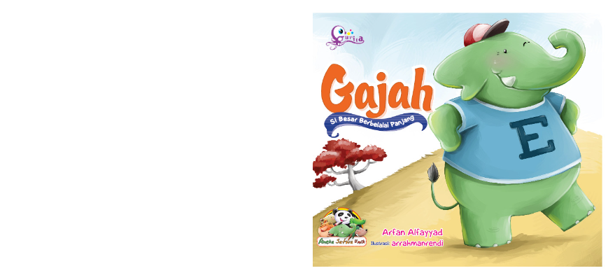 Sampul buku Gajah si Besar Berbe...