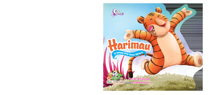 Sampul buku Harimau Si Belang ya...