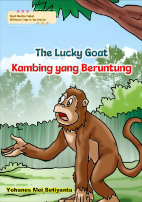 Sampul buku The Lucky Goat (Kamb...